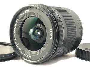 ★良品★ キヤノン Canon EF-S 10-18mm F4.5-5.6 IS STM #5388