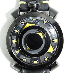 ガガミラノ マヌアーレ ミステリーユース 自動巻き 48ｍｍ 稼働品 正規品 良品