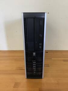 中古デスクトップパソコン hp compaq 6000 pro small form factor intel Core 2 Duo E7500(2.93) 2GB HDD250G