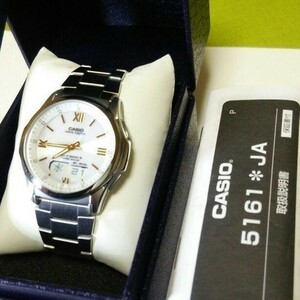 【カシオ】 ウェーブセプター 新品 腕時計 WVA-M630D-7A2JF 電波ソーラー シルバー 未使用品 メンズ 男性 CASIO
