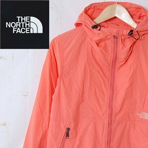 ノースフェイスTHE NORTH FACE■コンパクトジャケット ナイロンパーカー ジップアップ NPW21430■M■オレンジ系 ※NK4328315