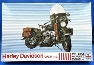 ☆24EK1704 ESCI 1/9 Harley Davidson WLA.45