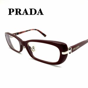 PRADA プラダ メガネ サングラス フレーム 度入り 眼鏡 ※中古 ジャンク品YBX001