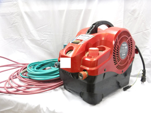 中古品 makita マキタ 100V 3L エアーコンプレッサー AC400S ホース付き 発送140サイズ