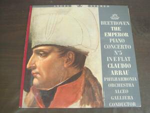 米盤　ベートーヴェン/ピアノ協奏曲第5番　クラウディオ・アラウ