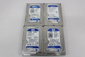 WestrenDigital WD10EZEX 1TB 3.5 HDD SATA 動作品 4個セット☆