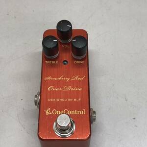 112 One Control OverDrive RED 中古 通電のみ確認済み ギター エフェクター オーバードライブ 