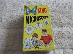 代理出品　顕微鏡　KING MICROSCOPE　中古品