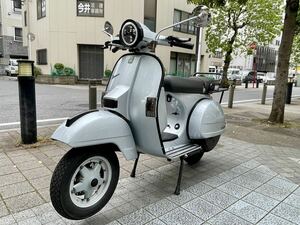 VESPA PX200 FL2 2002年登録 VSX1T 成川商会 ベスパ 室内保管 カスタム エンジン良好 シルバー オリジナルカラー