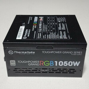 Thermaltake TOUGHPOWER GRAND RGB(TPG-1050AH3FCP) 1050W 80PLUS PLATINUM認証 ATX電源ユニット フルプラグイン 動作確認済み 1000W