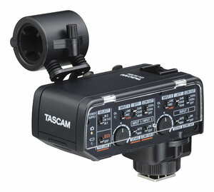 即決◆新品◆送料無料TASCAM CA-XLR2d-F ミラーレスカメラ対応 XLRマイクアダプター FUJIFILM Kit 富士フィルム キット