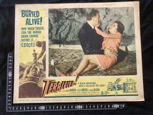 US版 オリジナルロビーカード TERRIFIED! 1963 Rod Lauren Lew Landers テリファイド カルトホラー映画