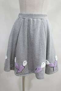 Candy Stripper / BABY CARROT SWEAT SKIRT H-24-01-24-1012-PU-SK-KB-ZH