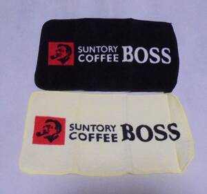 非売品 サントリー ボス タオル 2種セット BOSS COFFEE 未開封 保管品
