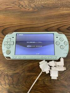 ★SONY ソニー PSP プレイステーションポーダブルバッテリーなし 使用感あり　通電確認済み　現状品　PSP-2000シリーズ　本体のみ