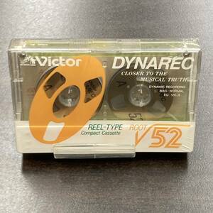 1999N 未使用 ビクター DYNAREC ROOT YELLOW 52分 ノーマル 1本 カセットテープ/One Victor Type I Normal Position unused Audio Cassette