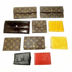 【1円スタート】【まとめ売り】LOUIS VUITTON ルイ・ヴィトン モノグラム エピ ヴェルニ キーケース 財布 ジャンク 10点セット 267040