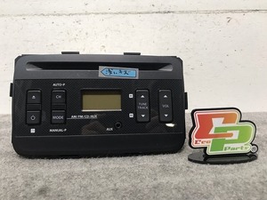 新車取り外し! アルト/キャロル/アルトエコ HA25S/HA25V/HB25S/HA35S 純正 PIONEER パイオニア CDプレーヤー 39101-74P00 スズキ(110164)