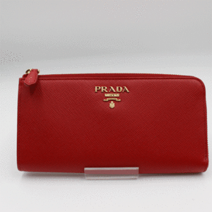 PRADA　プラダ　サフィアーノ　L字長財布　1ML030　レッド（FUOCO)