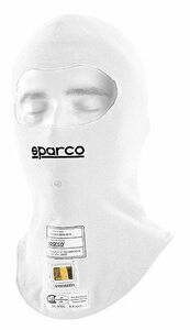 SPARCO（スパルコ） バラクラバ RW-11 EVO BALACLAVA ホワイト 最上級モデル FIA：8856-2018