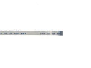 フラットケーブル 10ピン・コネクタ用 逆方向 長さ20cm 幅5.5mm 0.5mmピッチ 断線フラットケーブルの修理交換用に