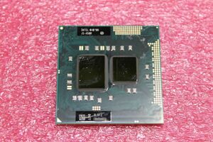 #1079 Intel Core i5-450M SLBTZ (2.40GHz/ 3M/ PGA988) 保証付 #06