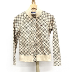 【中古】BURBERRY カーディガン コットン ポリウレタン ベージュ 表記サイズ：38 FA569-214-43