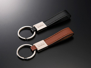 HKS プレミアムグッズ HKS LEATHER KEYRING CAMEL キャメル HKS PREMIUM GOODS キーリング (51007-AK223)