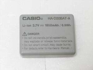 Casio 純正 バッテリー HA-D20BAT-A 動作未確認　カシオ DT-5200 5300 シリーズ用 電池 送料140円　542