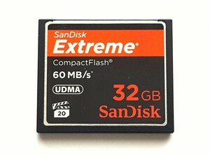 【残り3枚】☆並品☆ CFカード 32GB 400x サンディスク エクストリー厶 SanDisk Extreme コンパクトフラッシュ CompactFlash Card