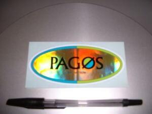 Natsow・Pagosパゴス！調光偏光サングラスの楕円ステッカー