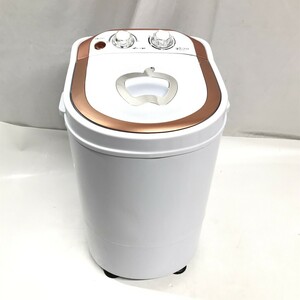 家庭用 小型洗濯機 ホワイト 軽量コンパクト ポータブル ミニ ランドリーXPB26-1208A 動作確認済み ミニ洗濯機 脱水機 櫻D0503-35