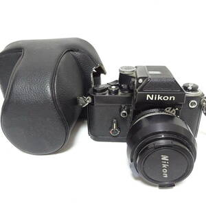 ニコン フィルム一眼カメラ 50mm 1:1.4 レンズ ケース劣化粉吹きあり Nikon 動作未確認 ジャンク品 80サイズ発送 KK-2629064-187-mrrz