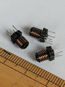 ボビンコイル ? FCZコイル ? 5mm角　黒　コイル　電子部品　詳細不明　3個ランダムにて