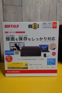 BUFFALO 外付けHDD 2TB USB3.1/USB3.0用HD-NRLD2.0U3-BA