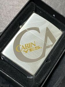 zippo キャビン 限定品 ヴィンテージ CABIN 希少モデル 1997年製 シルバーインナー 1998年製 ケース 保証書付き