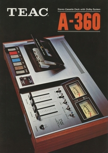 TEAC A-360のカタログ ティアック 管1942