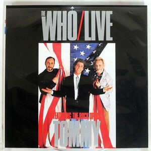 THE WHO/LIVE - FEATURING THE ROCK OPERA TOMMY/CMV ENTERPRISES CSLM 755-6 LD