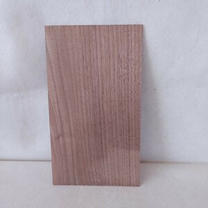 【薄板1mm】ウオルナット(13)　 木材