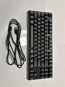 Ducky One 2 RGB TKL 80％ version cherry RGB 静音赤軸(ピンク軸) ゲーミングキーボード