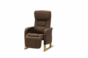 高座椅子 ブラウン色 レバー式リクライニング ハイバック すももBR W64×D77~146×H99~108×SH38~45?