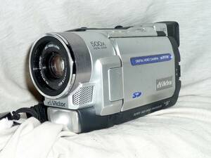 ビクター デジタルビデオカメラ GR-DVF305K （附属品なし）動作品・液晶表面劣化