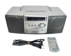 【動作品】KENWOOD MDX-L1 CD・MD・ラジオパーソナルステレオシステム グレー