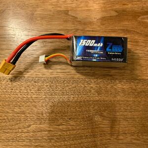 ゼエエ Zeee 11.1V 120C 1500mAh 3S lipo battery リポバッテリー XT60プラグ付き ラジコンFPV RCヘリ RCカー