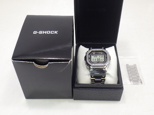 h4C062Z160 CASIO カシオ G-SHOCK G-ショック TOUGH SOLAR 3459 GMW-B5000 シルバー 稼働品