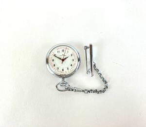 【HK5647】 稼動品 Bucherer ブヘラ 手巻き ペンダントトップ 小型懐中時計 ナースウォッチ パルス アンティーク 時計