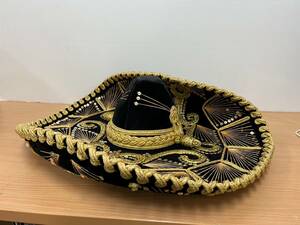 メキシカンハット CALIDAD メキシコ民芸品 帽子 直接引き取り歓迎