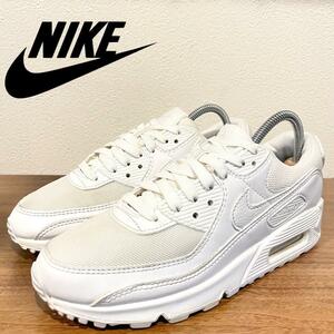 NIKE WMNS AIR MAX 90 WHITE ナイキ エア マックス90 ホワイト レディース DH8010-100 ローカットスニーカー 23.5cm