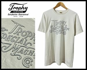 ■ XL 使用感の少ない美品 TROPHY CLOTHING トロフィークロージング SPECIAL MACHINE スペシャル マシン モーターサイクル 半袖 Tシャツ