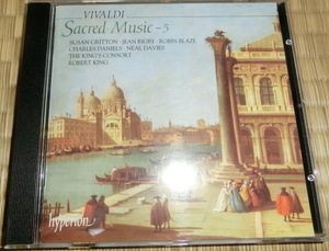 【中古CD 送料無料】 ヴィヴァルディ Vivaldi 宗教音楽作品集 5 ロバート・キング